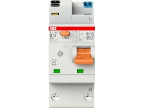 Abb Fehlerlichtbogen-Schutzeinrichtung Afdd+Ls Sx-Arc1-B13 6Ka 1P+N 2Te+Ls (2Csa255908r9135)