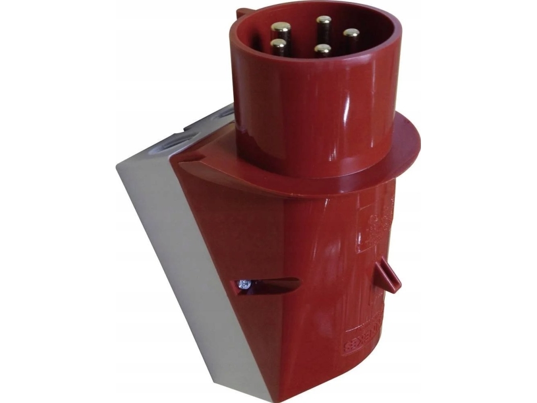 Mennekes 101200041 stickpropp, 2 uttag CEE, 400 V, 50–60 Hz, 16 A, 5-polig, IP 44, 10-pack | EL Artiklar - Andra EL - Övriga | GameStuff
