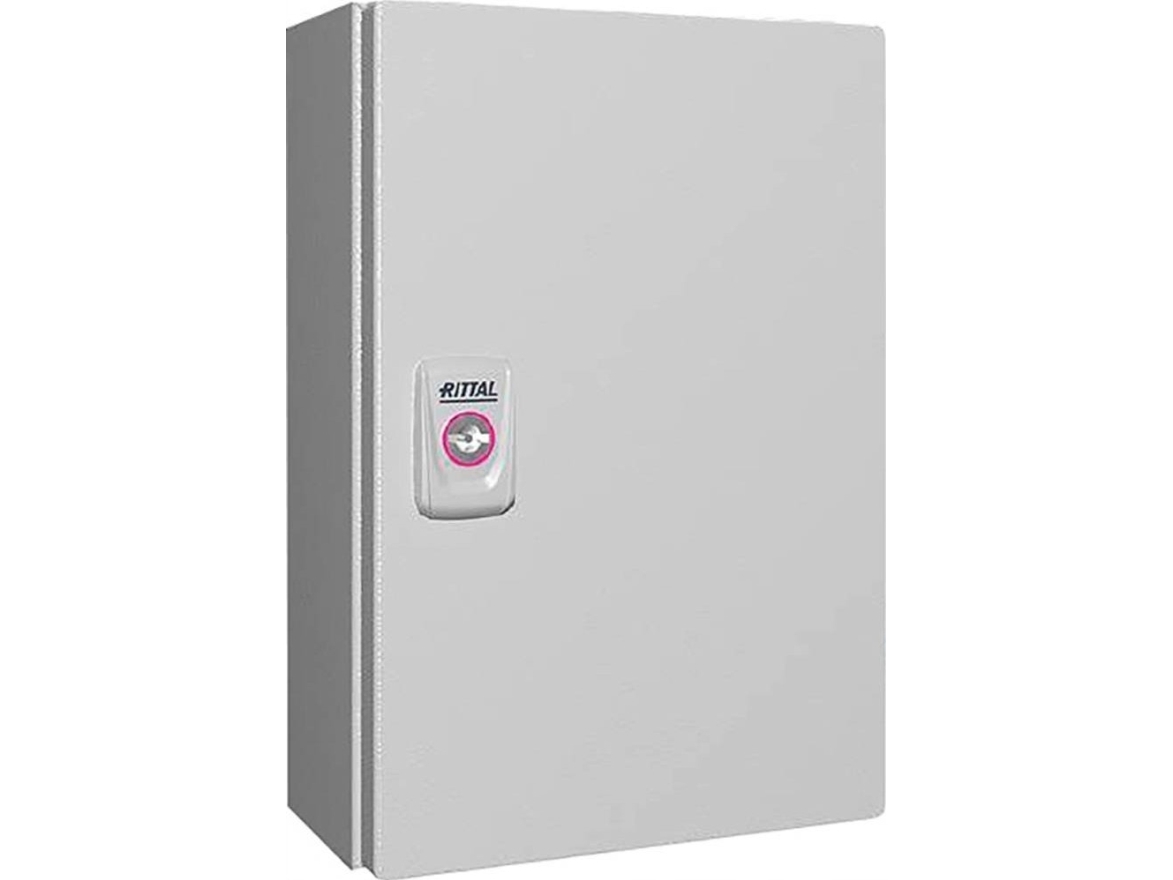 Rittal KX 1554.000 Installationskabinet, Kabinet til montering på væggen 120 x 200 x 300 x 120 Stålplade Gråhvid (RAL 7035) 1 stk