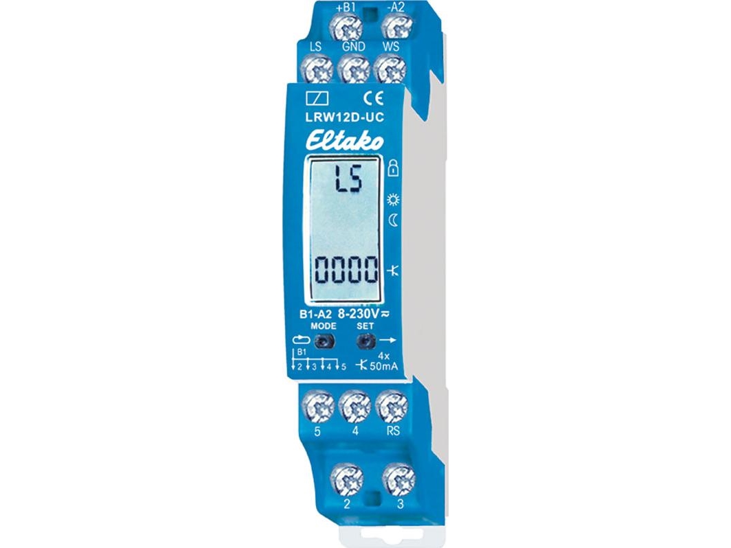 Eltako LRW12D-UC Datagränssnitt DIN-skena | Huset - Husautomatisering | GameStuff