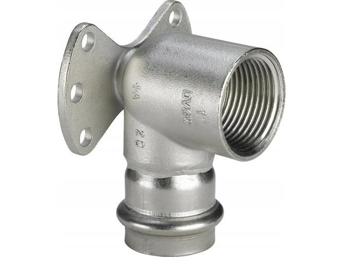 VIEGA Inox dækvinkel 18 mm - 1/2 muffe/muffe | VVS Artiklar - Rör & Kopplingar - Tryckrör och rördelar | GameStuff