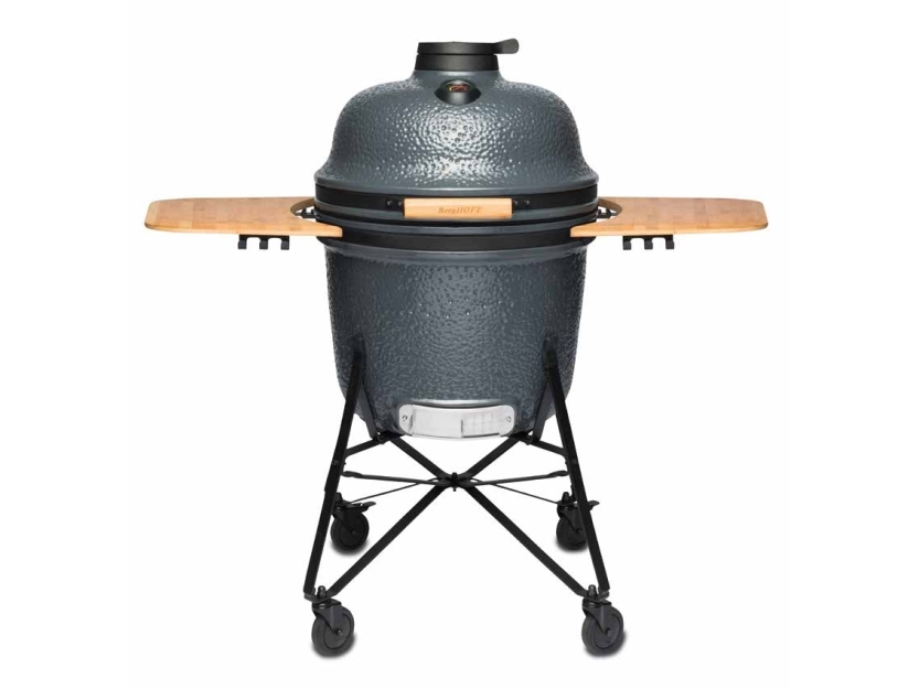BergHOFF 2415700, Grill, Träkol + ved, Gjutjärn, Kittel, Grid, Grå | Trädgården - Grillar - Elgrillar | GameStuff