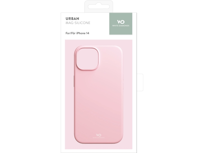 White Diamonds Mag Urban Case, Cover, Apple, Iphone 14, 15,5 Cm (6.1"), Lyserød
