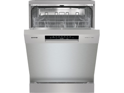 Gorenje GS642D90X, Fristående, Full storlek (60 cm), Silver, Röra, 2 korgar, Övre