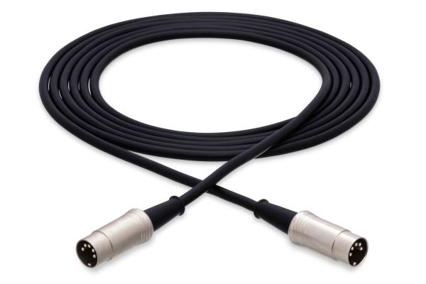 Hosa Technology Mid-510, Din (5-Pin), Hanstik, Din (5-Pin), Hanstik, 3,05 M, Sort