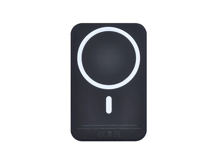 Solight Sspb01, 5000 Mah, Trådløs Opladning, 15 W, Sort