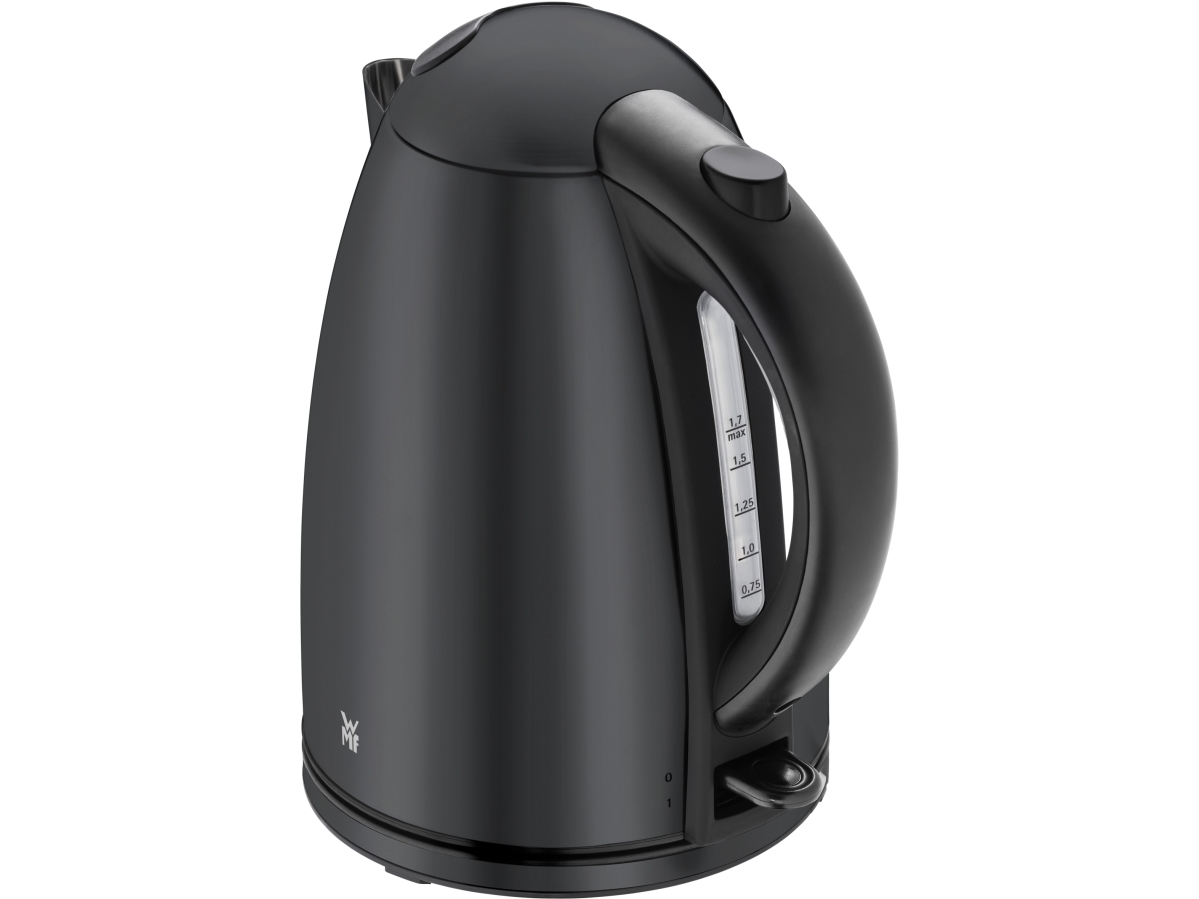 Wmf Stelio 0413020072, 1,7 L, 2400 W, Schwarz, Edelstahl, Wasserstandsanzeige, Überhitzungsschutz