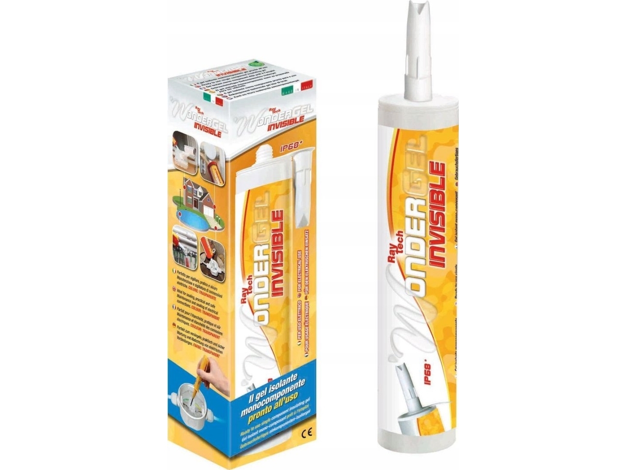 Raytech 84075 Wonder Gel Invisible Power Gel Indhold: 280 Ml
