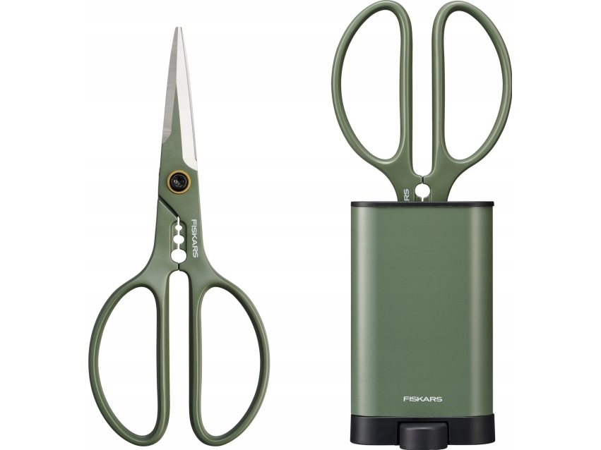Fiskars Pflanzenpflege-Set (Schere + Etui)