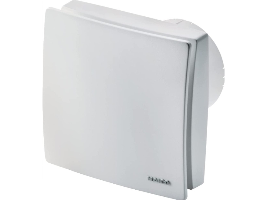 Ventilator ECA 100 ipro KVZC med Elektrisk jalousilukke og programmerbar timer, 159x159mm ø99mm
