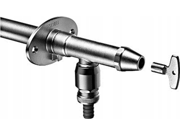 Schell Frost-Aussenwandanschluss Polar Ii Komplett Mit Rohranschluss. Design