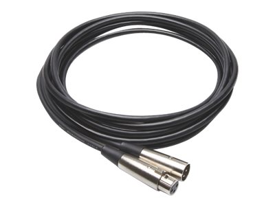 Hosa Mcl-125 - Mikrofonkabel - Xlr3 Hun Til Xlr3 Han - 15.2 M - Afskærmet