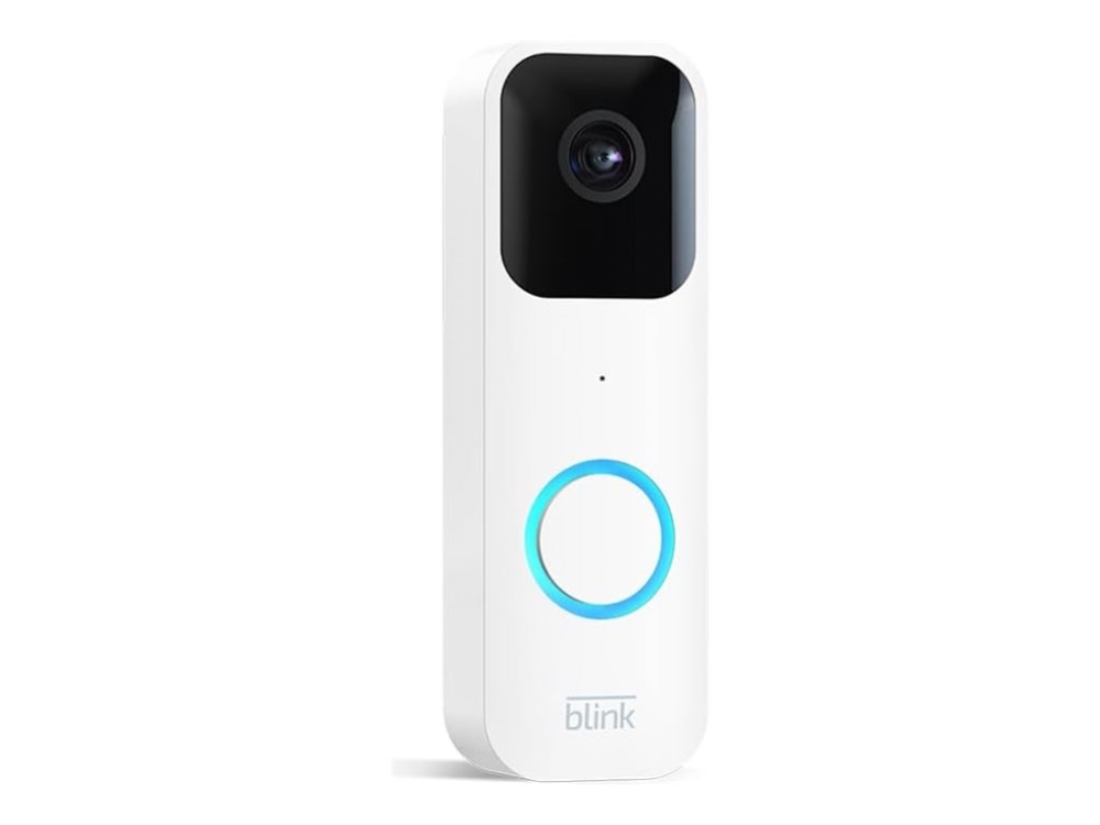Blink Video Doorbell - 1st Generation - smart dörrklocka - med kamera - trådlös, kabelansluten - 802.11b/g/n - 2.4 Ghz - vit | Cykling - Cykelutrustning - Klockor som ringer | GameStuff