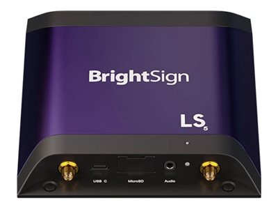 Brightsign Ls5 Ls445 - Digital Signage Afspiller - Brightsign Os - 4K Uhd (2160P) - 60 Fps