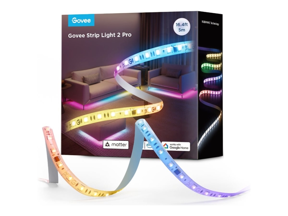Govee Strip Light 2 Pro - 5M | Smart hemkontroll och plattformar - Materia | GameStuff