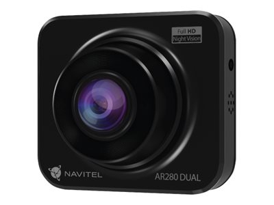 Navitel AR280 DUAL, Full HD, 1920 x 1080 pixel, 140°, H.264, MOV, Svart, TFT | Foto och video - Videokamera - Videokamera för action | GameStuff