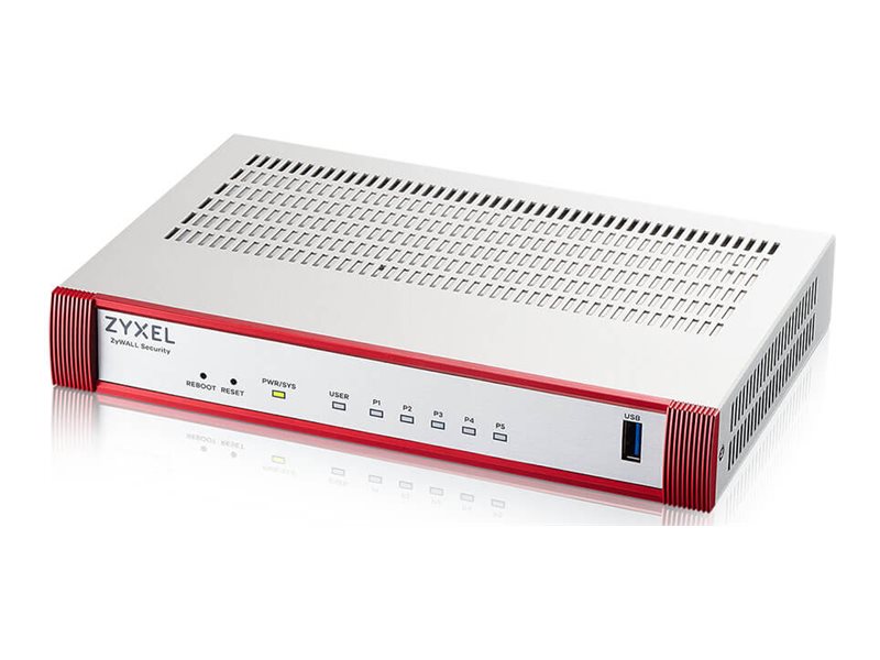 Zyxel Usg Flex H Series 50hp Firewall Med 1 Års Intradesförsvarspaket 5 Portar 1gbe Molnhanterad För Zyxel Sfp 1000t Sfp10g Lr Sfp10g S