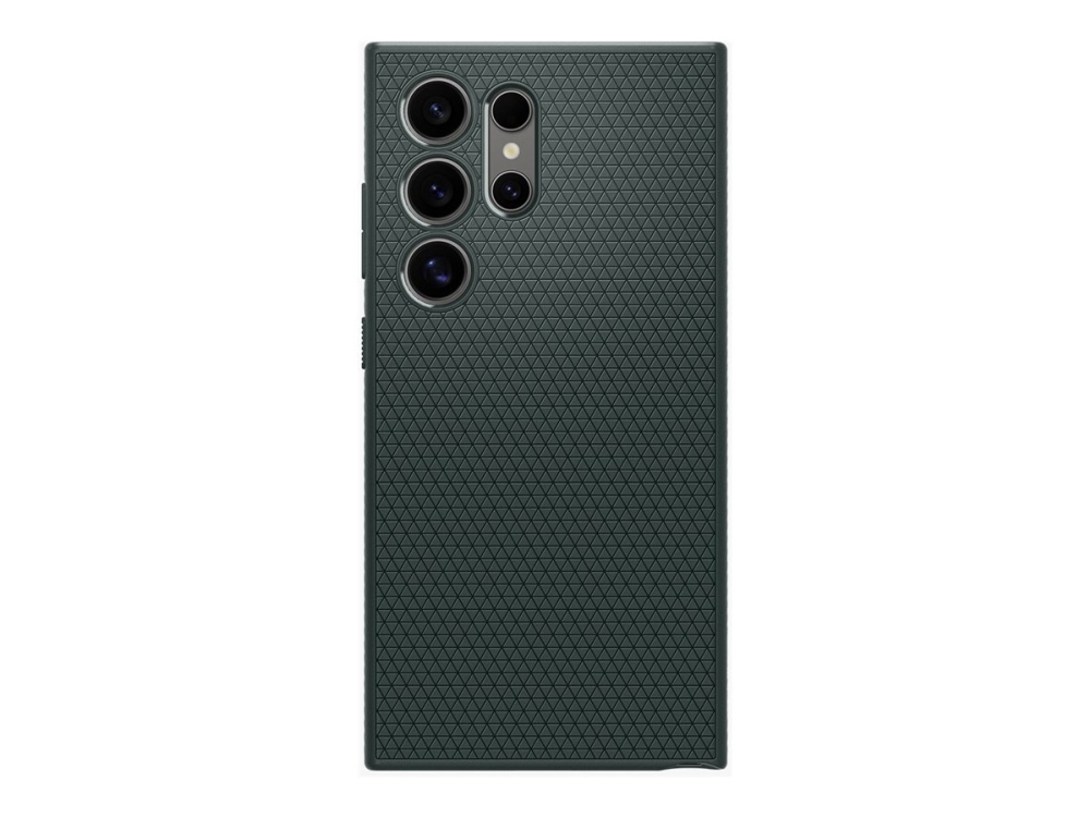 Spigen Liquid Air Baksidesskydd För Mobiltelefon Termoplastisk Polyuretan Tpu Abyss Green För Samsung Galaxy S24 Ultra