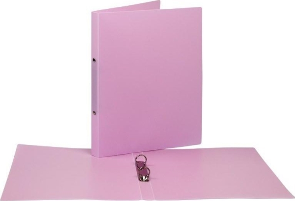 A4 ringbind PP 2 cm 2 ringe pastel pink