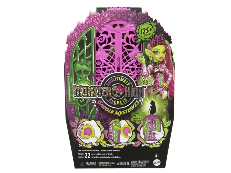 Monster High Doll Scary Secrets Hageoppgaver Venus Mcflytrap Hyt71 Hyt75