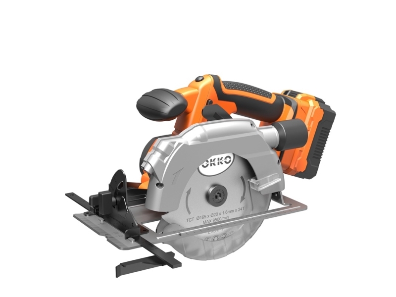 Okko sladdlös cirkelsåg Td8663 18V | Elverktyg - Prof. Akku verktyg - Cirkelsåg | GameStuff