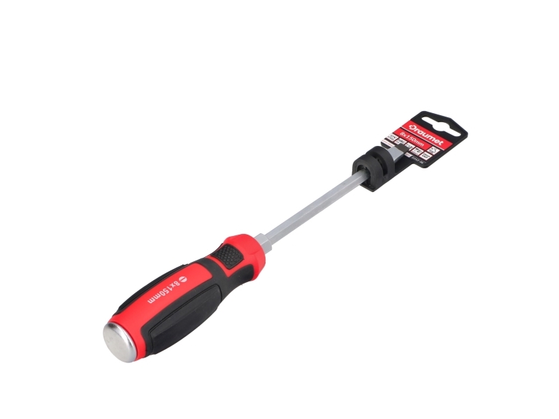 Flat Impact Screwdriver Draumet 8X150mm