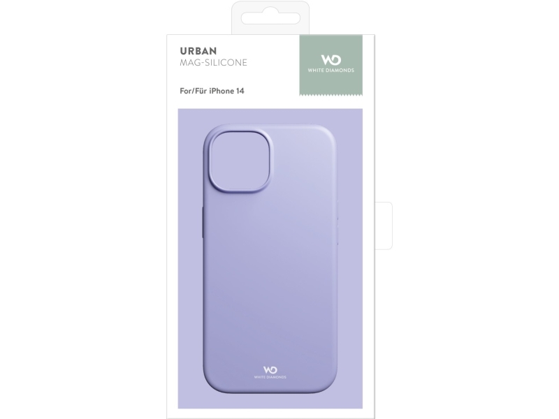 White Diamonds Mag Urban Case, Cover, Apple, Iphone 14, 15,5 Cm (6.1"), Violet