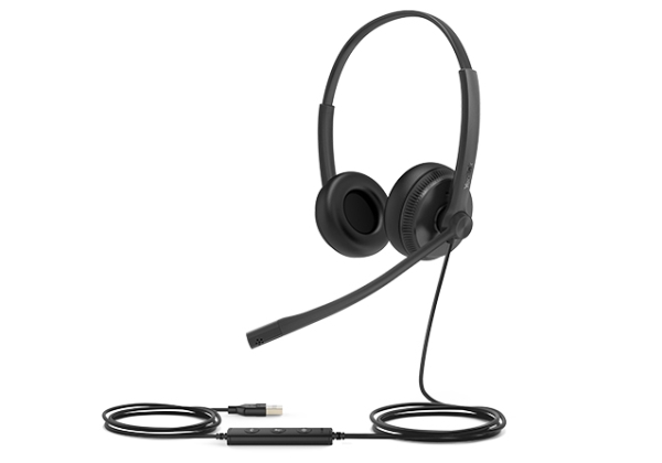 Yealink Uh34 Se Lite Dual Teams, Ledningsført, 20 - 20000 Hz, Kontor/Callcenter, 118 G, Headset, Sort