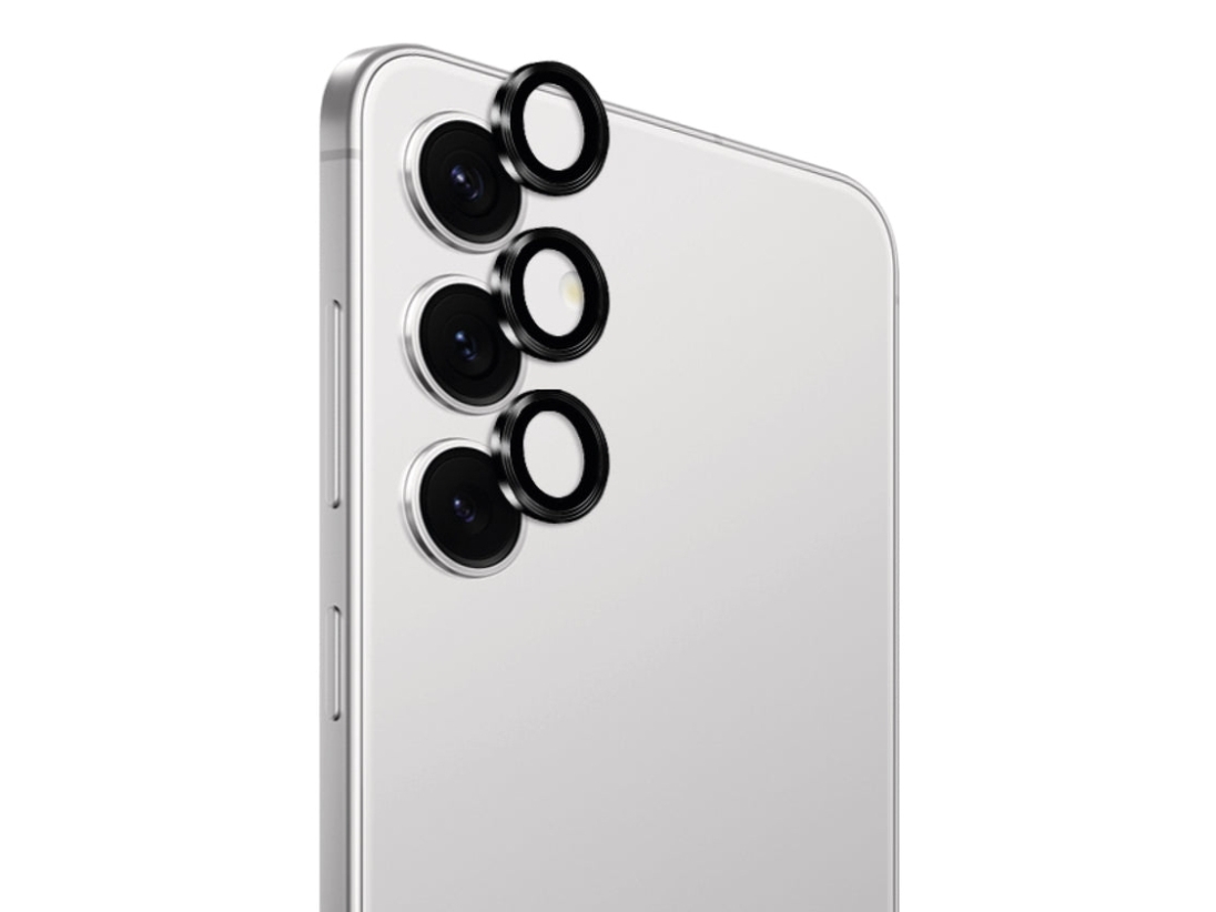 PURO PUSDGLS25TR, Samsung, Galaxy S25, Støvtæt, Slagbestandig, Ridseresistent, Stødresistent, Sort, Transparent, 3 stk