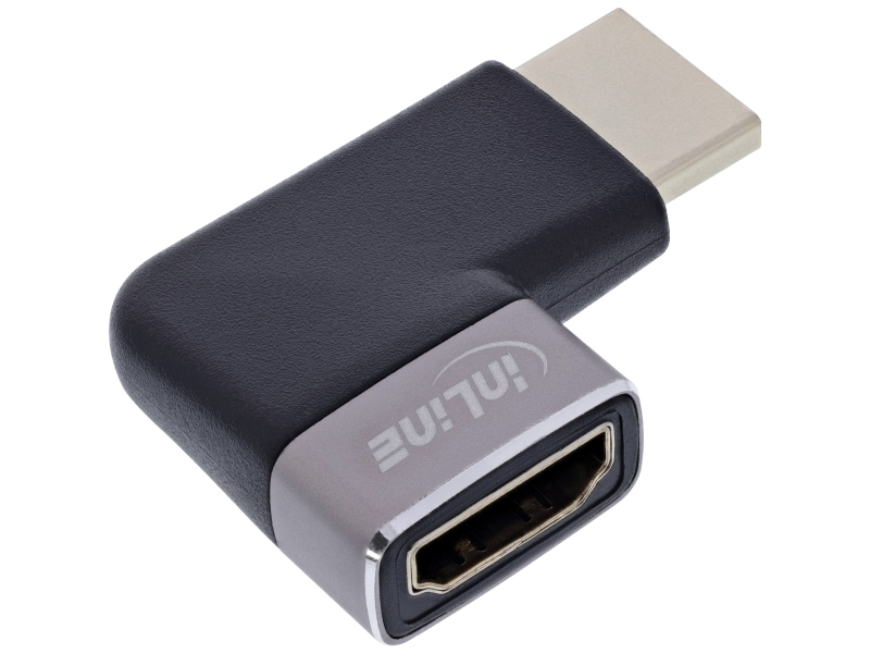 Inline 17991D, Hdmi A, Hdmi A, Sort, Grå