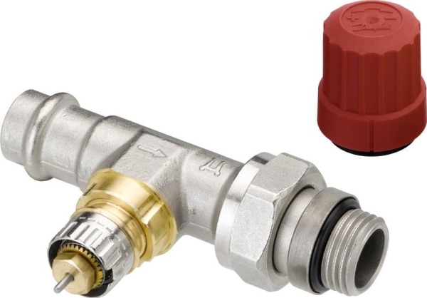 Danfoss RA-N puristussovitus 15mm - lige Radiatorventil 013G3238