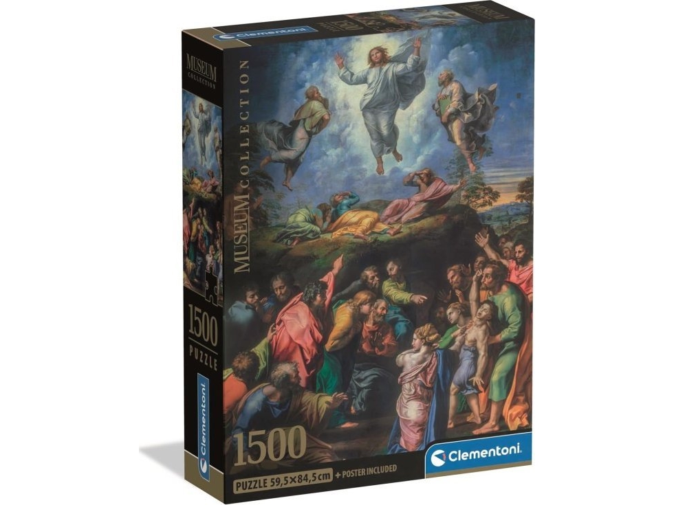 Clementoni Puzzle Museum Raphael, Verklärung 1500 Teile (31739)