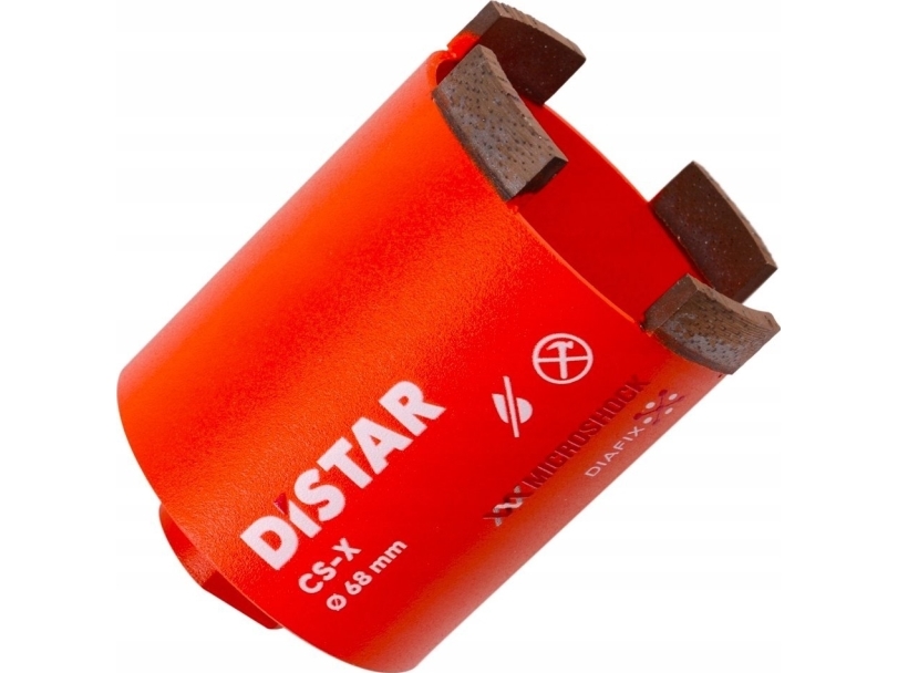 DISTAR diamantkernebor/bor til boring KORONOWE CS- x 068 x 70-4 x M16