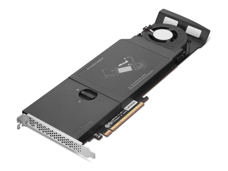 Lenovo Thinkstation Granssnittsadapter M.2 M.2 Card Pcie 4.0 X16 För Thinkstation P5 30g9 30ga P7 30f2 30f3 P8 30hh 30hj Thinkstation
