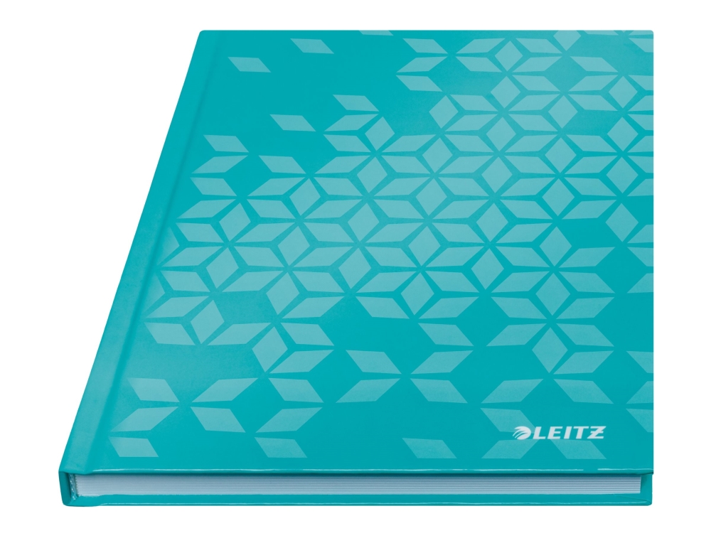Leitz Wow - Notesbog - Hylsterindbundet - A5 (148 X 210 Mm) - 80 Ark - Kvadreret - Isblå