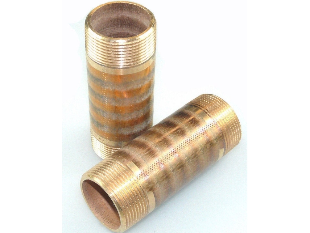 Viega nippelrør 2 x 100 mm rødgods | Cykling - Hjul, däck och slangar - Ekrar och bröstvårtor | GameStuff