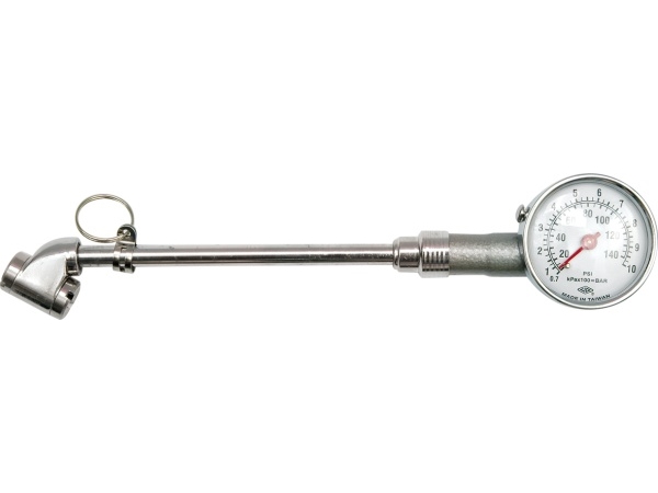 VOREL manometer til bilchassis/tunge køretøjer