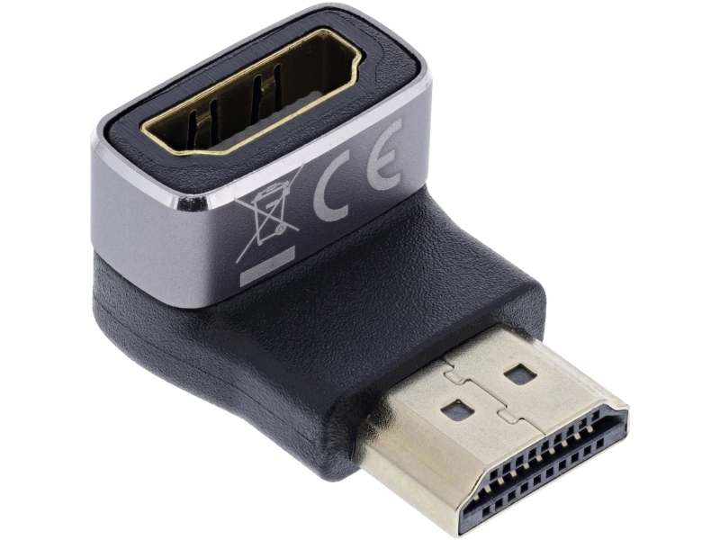 Inline 17991F, Hdmi A, Hdmi A, Sort, Grå