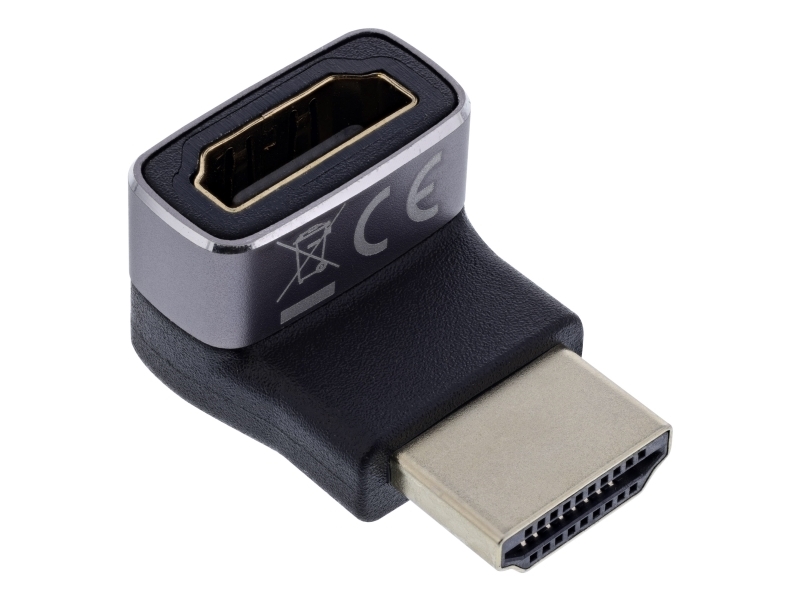 Inline 17991G, Hdmi A, Hdmi A, Sort, Grå