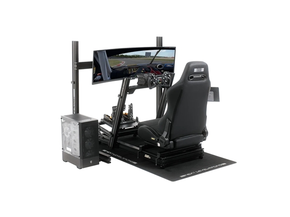 Next Level Racing XL Premium grindų kilimėlis Juodas | Datorer & Surfplattor - Bärbara tillbehör - Övriga tillbehör | GameStuff