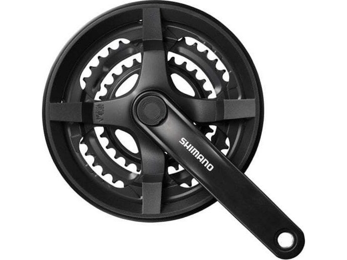 Shimano Främre kedjehjul Shimano TOURNEY FC-TY301 170MM 6/7/8-växlar-48X38X28T | N - A | GameStuff