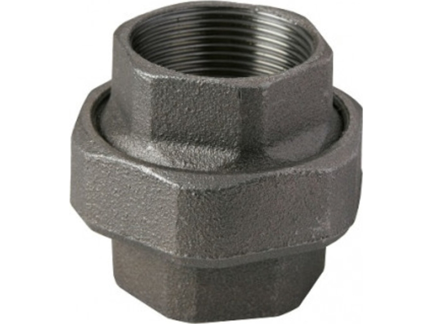 Union sort 1 1/4 muffe / muffe | VVS Artiklar - Rör & Kopplingar - Gänga rör och rördela | GameStuff