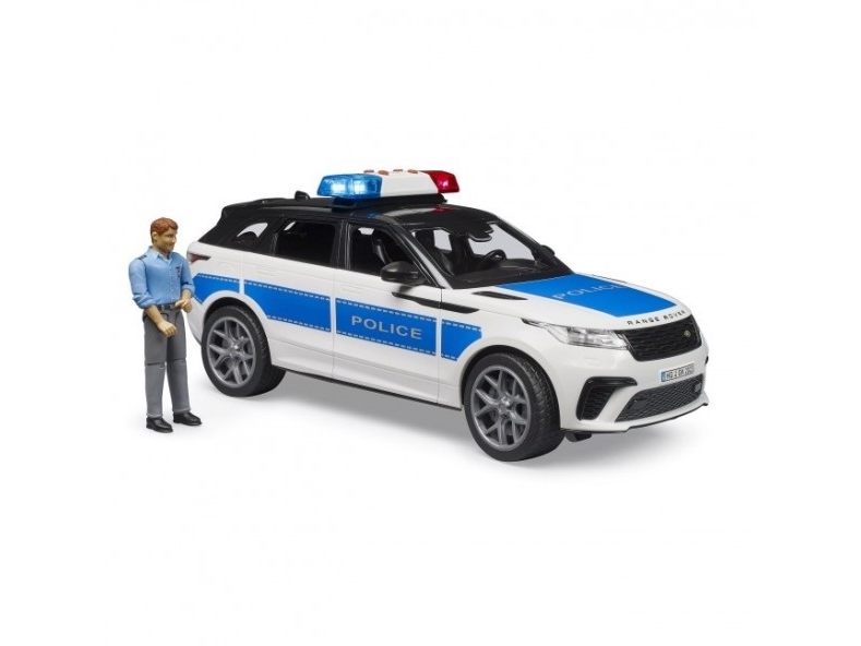 Bruder Range Rover Velar Police vehicle with police officer toy