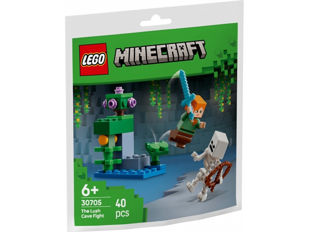 Lego Minecraft Lush Höhlenkampf (30705)
