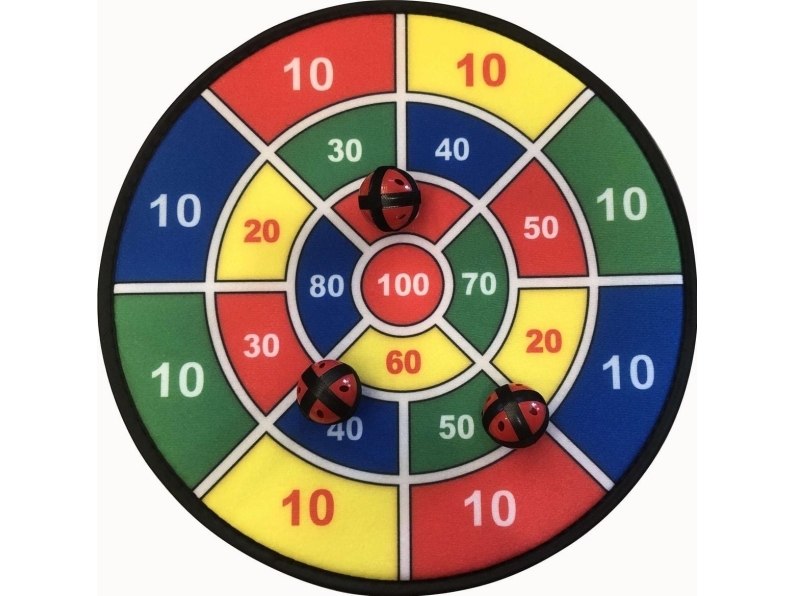 DARTSPIL MED VELCRO-DARTPILE 37 CM