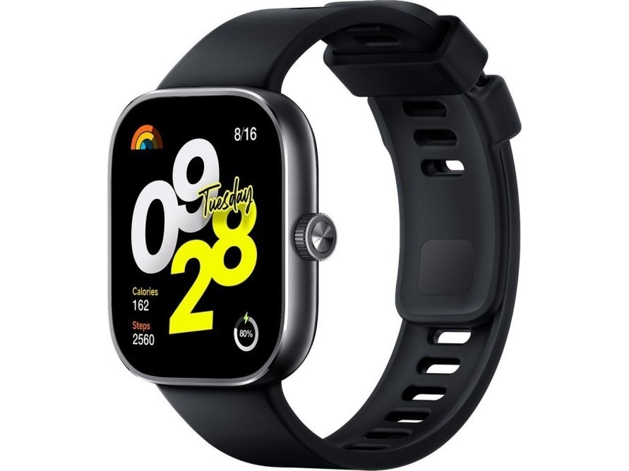 Redmi Watch 4 | Smart Watch | Gps Satellite | Amoled | 1.97&quot | Waterproof | Unpacked | Obsidian Black