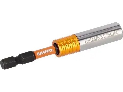 Magnetischer Schlagadapter Für 1/4" Bits Mit Schnellanschluss, Bahco [66Im/Km75qr-1P]