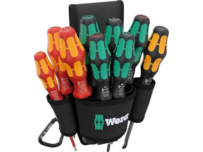Wera Belt Mounting Kit Set 1 9620 + Drivers 10Cz (1 Kpl)
