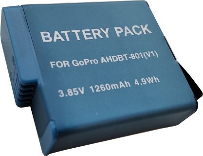 Extra Digital Gopro Ahdbt 801 Batteri 1220mah