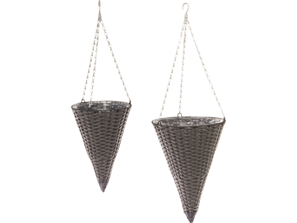 Blomkruka Onyx 2 st. brun | Baby & barn - Dekoration - Burkar och krukor | GameStuff